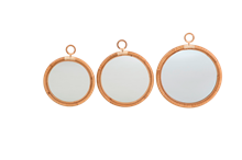 Sika design spejle i rattan - vælg mellem 3 størrelser